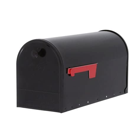 post box for metal gates|mailbox with rear access door.